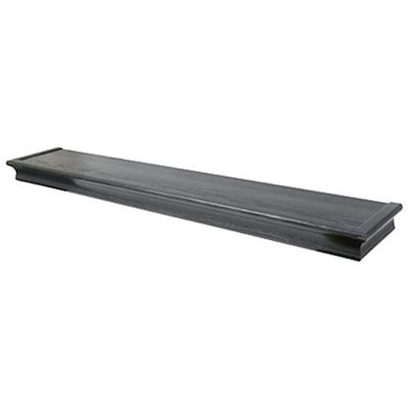 Hillman Hillman Fasteners 230017 36 in. High & Mighty Beveled Floating Shelf; Black 230017